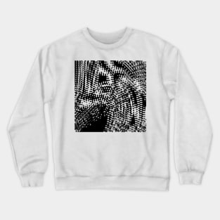 Distorted Black 01 Crewneck Sweatshirt